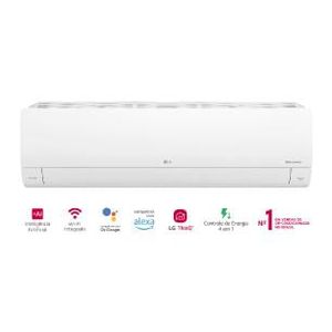 Ar-Condicionado Split LG Hi Wall Dual Inverter Voice AI 18.000 BTU/h Frio Monofásico Branco S3-Q18KL31C
