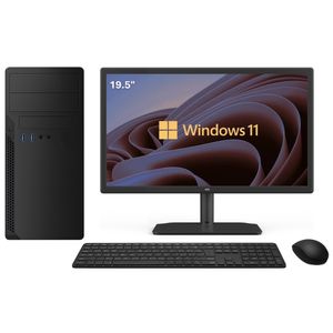 Computador 3Green Intel I7 11700F 16GB Ddr4 SSD 1TB Geforce 2GB Wifi Monitor 195" Windows 11 Original NW3G-048
