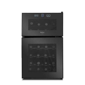 Adega Philco 24 Garrafas Preto PH24DZ