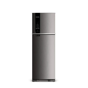Geladeira Brastemp 400 Litros Frost Free Duplex Com Freezer Control Inox BRM54JK