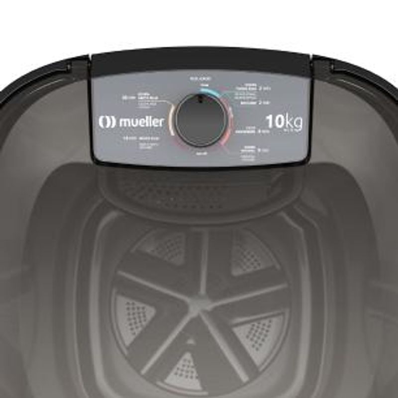Tanquinho Mueller 10Kg Semiautomático Preto MLT10-1761846234267
