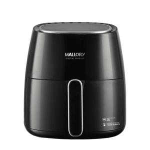 Fritadeira Air Fryer Mallory 5,5 Litros Digital Premium Preto e Prata B97200371