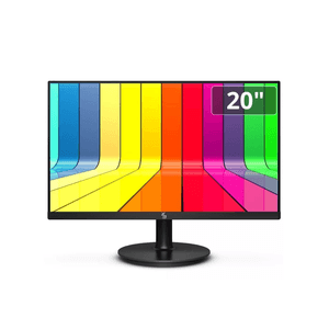 Monitor 20" LED Widescreen 75Hz 2ms HD+ 1600x900 HDMI VGA VESA Ajuste de inclinação 3GREEN M200WHD