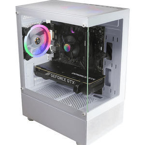 PC Gamer Skill Win Intel Core i5 9400f 16GB DDR4 SSD 512GB Nvme Geforce RTX 3050 Windows 11 Original Branco SK-59