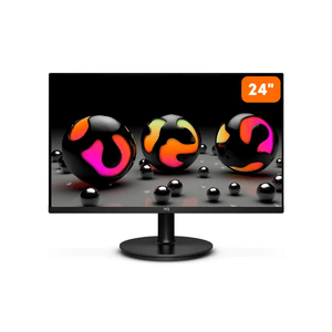 Monitor 24" LED Full HD 75Hz Widescreen HDMI HQ 24HQ-LED VESA Ajuste de inclinação