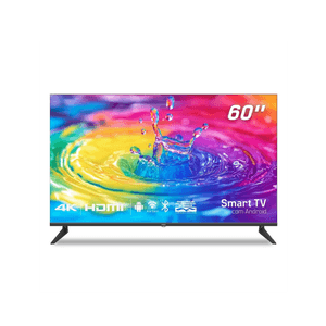 Smart TV HQ 60" UHD 4K HDR Android 11 Design Slim Processador Quad Core Espelhamento de tela HQSTV60NK