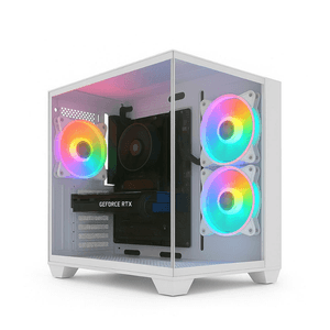 PC Gamer Skill Apex  AMD Ryzen 5 5500 Geforce RTX 3050 16GB DDR4 SSD 1TB M.2 Branco SAP230