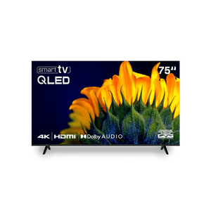 Smart TV HQ QLED 75 Polegadas 4K Wi-Fi Bluetooth, Apps, Netflix, YouTube e Prime Vídeo HQ-QLED75SMM