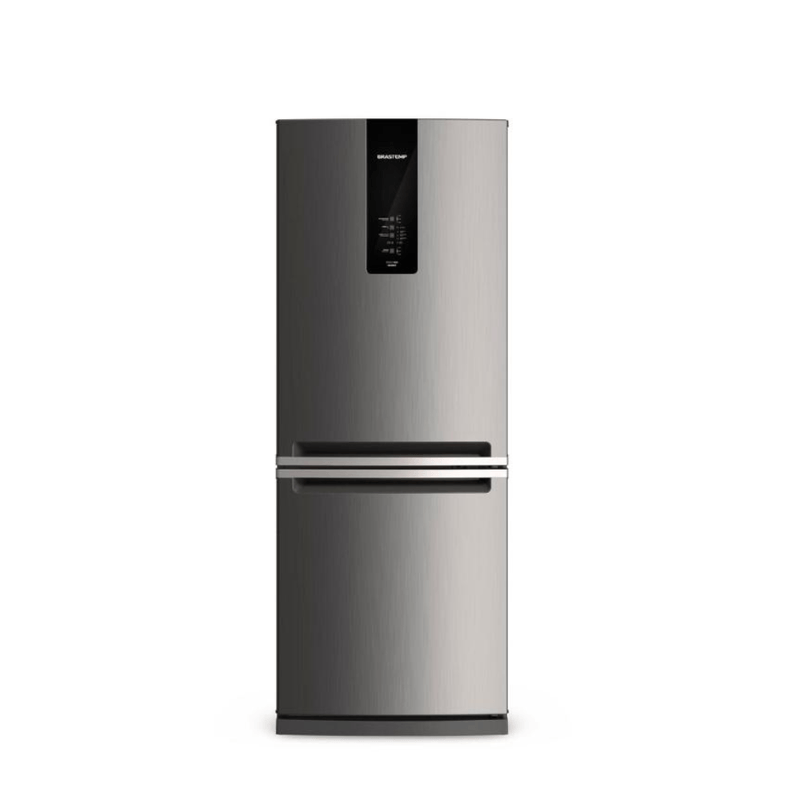 Geladeira/refrigerador 443 Litros 2 Portas Inox - Brastemp - 220v - Bre57akbna